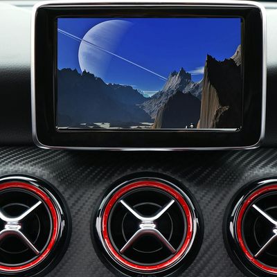 Minimalist yoga studio interior with carbon fiber accents.